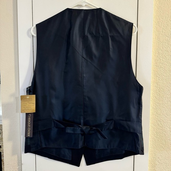 Classiques Entier Plaid Wool Vest and Skirt Set Japan Made L/10 Clueless Preppy - Picture 4 of 14